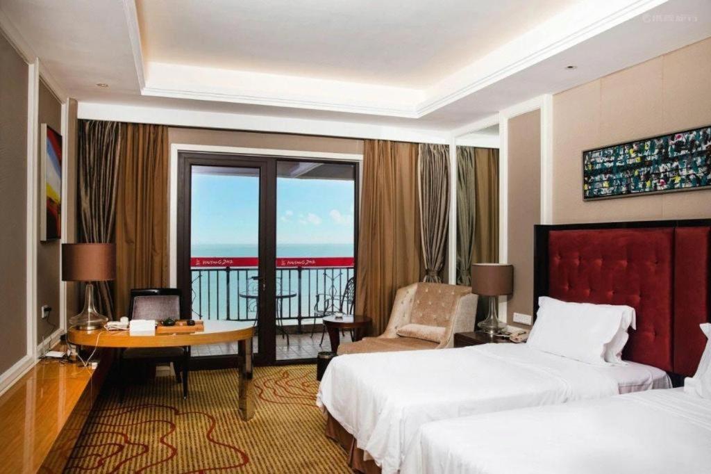 Haiyang Shenglong Jianguo Hotel Hai-yang-hsien Dış mekan fotoğraf